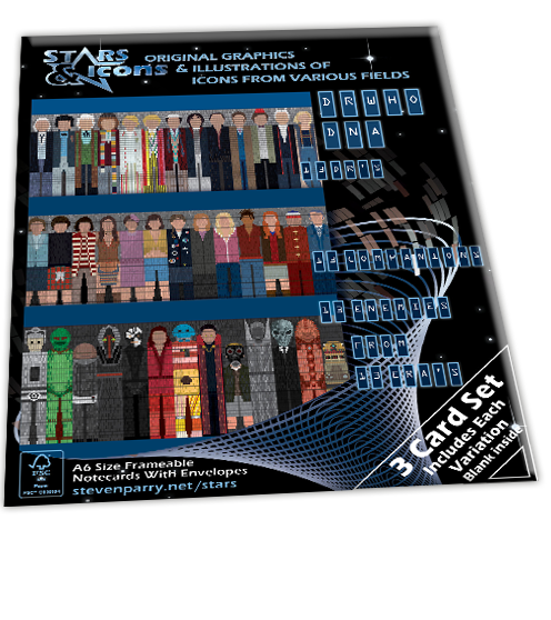 Dr Who DNA Card set £9.99 Includes 13 Drs, 13 Companions, 13 Enemies Cards